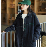 Unisex Jacket Vintage Denim Jacket Loose Denim Jacket